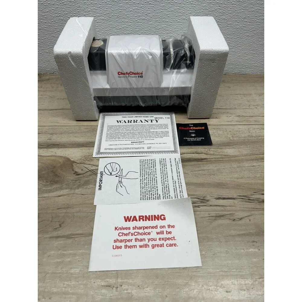 Chef's Choice Professional Diamond Hone Electric Knife Sharpener Model 110